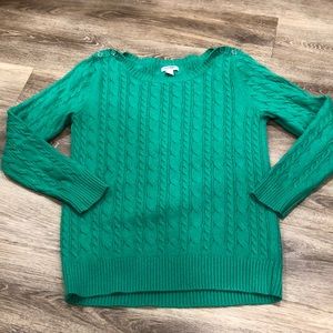 Cabled Old Navy sweater